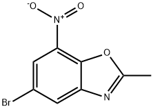 5-溴-2-甲基-7-硝基苯并[D]唑 结构式