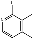 2-Fluoro-3,4-dimethylpyridine 结构式