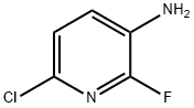 6-氯-2-氟吡啶-3-胺 结构式