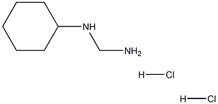 1-(氨基甲基)环己烷-1-胺二盐酸盐 结构式