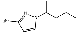 1-(pentan-2-yl)-1H-pyrazol-3-amine 结构式