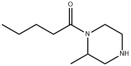 1-(2-methylpiperazin-1-yl)pentan-1-one 结构式