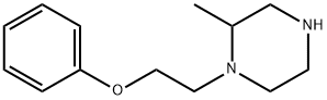 2-methyl-1-(2-phenoxyethyl)piperazine 结构式