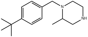 1-[(4-tert-butylphenyl)methyl]-2-methylpiperazine 结构式