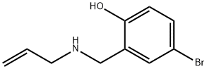 4-bromo-2-{[(prop-2-en-1-yl)amino]methyl}phenol 结构式