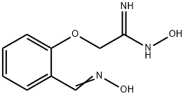 N-Hydroxy-2-[2-(hydroxyimino-methyl)-phenoxy]-acetamidine 结构式