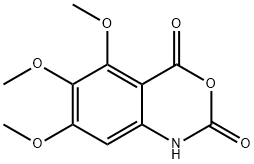 5,6,7-三甲氧基-1H-苯并[D][1,3]恶嗪-2,4-二酮 结构式