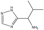 2-Methyl-1-(2H-[1,2,4]triazol-3-yl)-propylamine 结构式