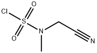 Methylcyanomethylsulfamoyl chloride 结构式
