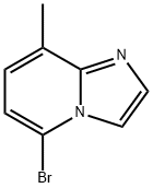 5-溴-8-甲基-咪唑并[1,2-A]吡啶 结构式