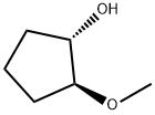 (1S,2S)-2-甲氧基环戊烷-1-醇 结构式