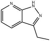 3-ETHYL-1H-PYRAZOLO[3,4-B]PYRIDINE 结构式