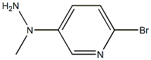 2-溴-5-(肼基甲基)吡啶 结构式