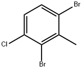 1,3-dibromo-4-chloro-2-methylbenzene 结构式