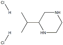 2-异丙基哌嗪二盐酸盐 结构式