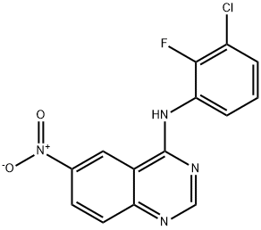 N-(3-CHLORO-2-FLUOROPHENYL)-6-NITROQUINAZOLIN-4-AMINE