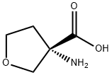 (S)-3-aminotetrahydrofuran-3-carboxylic acid 结构式