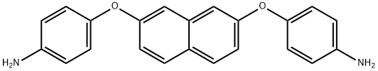 Benzenamine, 4,4'-[2,7-naphthalenediylbis(oxy)]bis- 结构式