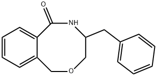 4-苄基-4,5-二氢-1H-苯并[F][1,4]噁唑啉-6(3H)-酮 结构式