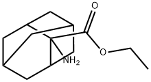 (1R,3S,5R,7R)-2-氨基金刚烷-2-羧酸乙酯 结构式