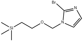 2-溴-1-((2-(三甲基硅烷基)乙氧基)甲基)-1H-咪唑 结构式