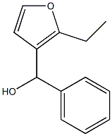 (2-ETHYLFURAN-3-YL)(PHENYL)METHANOL 结构式