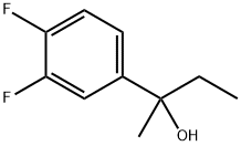 2-(3,4-Difluorophenyl)-2-butanol 结构式