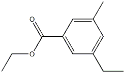 ethyl 5-ethyl-3-methylbenzoate 结构式