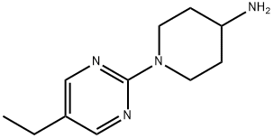 1-(5-ethylpyrimidin-2-yl)piperidin-4-amine 结构式
