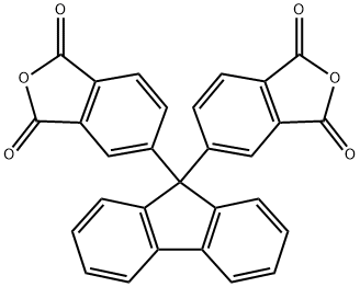 9,9-双(3,4-二羧基苯基)芴二酸酐 结构式