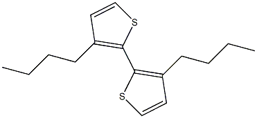 2,2'-BITHIOPHENE, 3,3'-DIBUTYL- 结构式