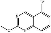 5-Bromo-2-methoxyquinazoline 结构式