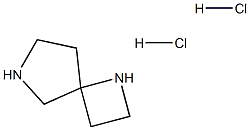 1,6-二氮杂螺[3.4]辛烷二盐酸盐 结构式