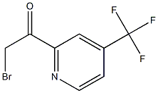 2-溴-1-(4-(三氟甲基)吡啶-2-基)乙-1-酮 结构式