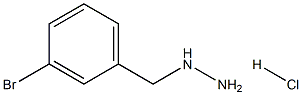 [(3-bromophenyl)methyl]hydrazine hydrochloride 结构式