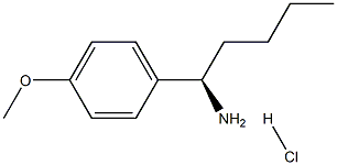(1R)-1-(4-METHOXYPHENYL)PENTYLAMINE HYDROCHLORIDE 结构式