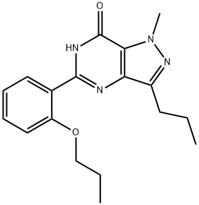 西地那非杂质 结构式