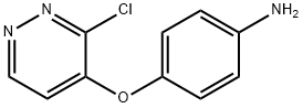 4-((3-Chloropyridazin-4-yl)oxy)aniline 结构式