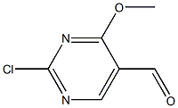 2-氯-4-甲氧基嘧啶-5-甲醛 结构式