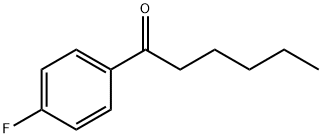 1-Hexanone, 1-(4-fluorophenyl)- 结构式