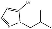 5-溴-1-异丁基-1H-吡唑 结构式