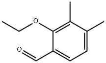 2-乙氧基-3,4-二甲基苯甲醛 结构式