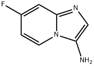 7-氟咪唑并[1,2-A]吡啶-3-胺 结构式