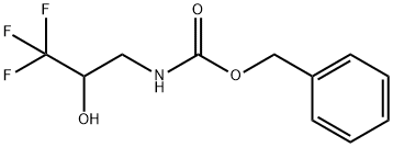 (3,3,3-三氟-2-羟丙基)氨基甲酸苄酯 结构式