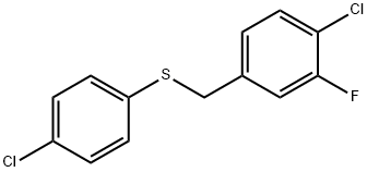 (4-CHLORO-3-FLUOROBENZYL)(4-CHLOROPHENYL)SULFANE