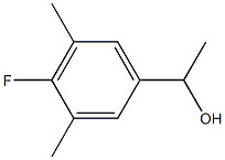1-(4-氟-3,5-二甲基苯基)乙醇 结构式