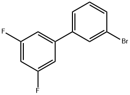 3-BROMO-3,5-DIFLUORO-1,1-BIPHENYL 结构式