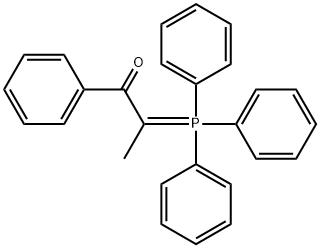 1-Propanone, 1-phenyl-2-(triphenylphosphoranylidene)- 结构式