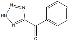 5-苯甲酰基-2H-1,2,3,4-四唑 结构式