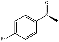 (S)-1-溴-4-(甲基亚磺酰基)苯 结构式